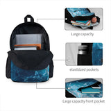 Ocean Waves Backpack for Men and Women