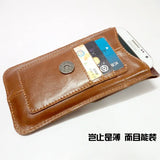 Cow Leather Men Waist Bag Hook Bum Bag Waist Pack Wallet Men Bag