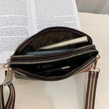 Real Cowhide Leather Women's Shoulder Bag Mini Hangbag Purse