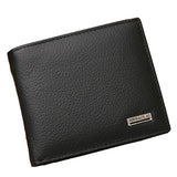 Cowhide Wallets for Men Short Wallet Portefeuille Homme Fashions Purses