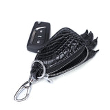 Genuine Crocodile Leather Key Bag with Claw Key Ring