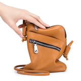 Real Leather Women Shoulder Crossbody Bags Small Handbag Ladies