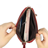 Real Leather MINI Women Shoulder Bags Messenger Bags Purses Small Lady Crossbo