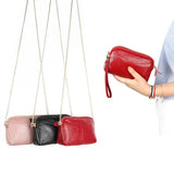Real Leather MINI Women Shoulder Bags Messenger Bags Purses Small Lady Crossbo