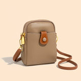 Real Leather Mobile Phone Bag Women's Shoulder Small Bag