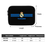 Real Madrid Tablet Liner Bag Waterproof