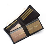 Men Leather Bifold Wallet Removable Flip Up Id Window with Passcase