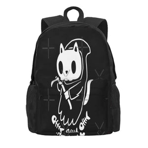 Reaper Cat Backpacks Men's and Women's Bag