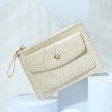 Rechargeable Women's Leather Front Pocket Wallet with Phone Pocket