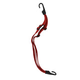 Adjustable Motorcycle Cargo Helmet Holder Strap + Hooks