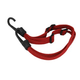 Adjustable Motorcycle Cargo Helmet Holder Strap + Hooks