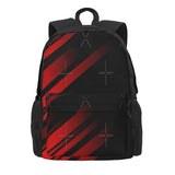 Red And Stripes Minimal Backpacks Men's Backpacks Bags For Women