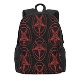 Baphomet Harajuku Backpacks Men's & Women's Bag