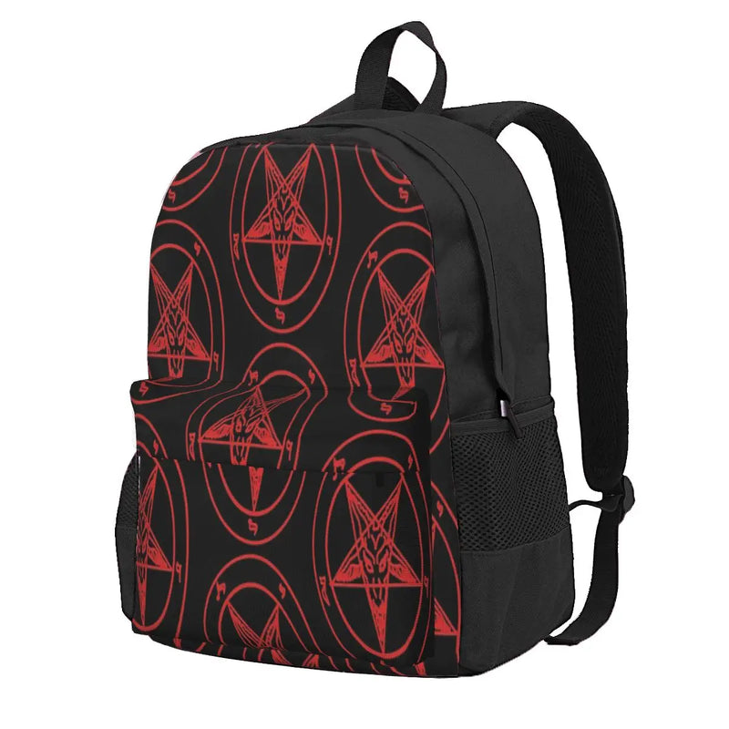 Baphomet Harajuku Backpacks Men's & Women's Bag