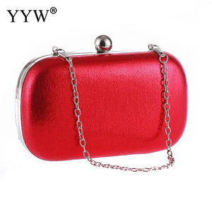 Red Mini Wedding Party Handbag Women Purse Evening Banquet Bride Clutch Bags