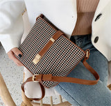 Red Crossbody Bag Cheap Hot Leather Bags Women Handbags Stripe Lady Bucket Bag