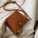 Red Crossbody Bag Cheap Hot Leather Bags Women Handbags Stripe Lady Bucket Bag