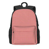 Red Gingham Check Backpacks Men's Backpacks Bags For Women Men