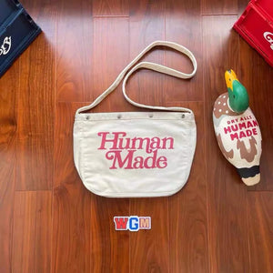 HUMAN Girls Don?t Cry Khaki Canvas Backpack