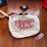 HUMAN Girls Don?t Cry Khaki Canvas Backpack