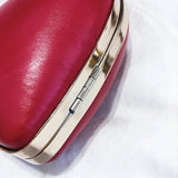 Red Love Evening Bag Women Shoulder Clutch Chain Handbag