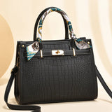 Red Mother Bag Handbag Wedding Bag PU Leather Large Capacity