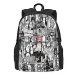 Red Riot Manly-Hearted Hero Backpacks Men's Backpacks Bags For Women