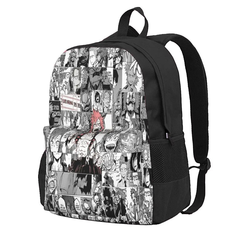 Red Riot Manly-Hearted Hero Backpacks Men's Backpacks Bags For Women