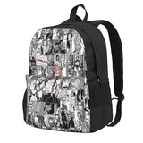 Red Riot Manly-Hearted Hero Backpacks Men's Backpacks Bags For Women