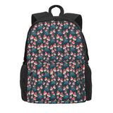 Red Toadstools Backpacks Men's Backpacks Bags For Women Kpop Zipper