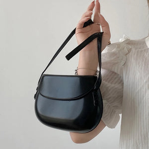 Red Women Saddle Bag Retro Style