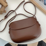 Red Women Saddle Bag Retro Style