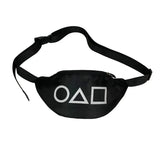 Reflective Geometric Pattern Chest Waist Bag Fanny Pack Mini Crossbody Phone Bag
