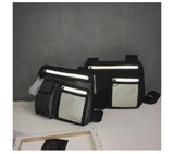 Reflective Men Chest Rig Bag Tactical Hip-hop Chest Bag Men Functional Vest Pack