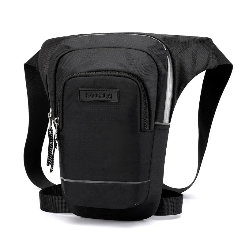 Reflective Nylon Drop Leg Bags Thigh Hip Bum Belt Bag Waist Fanny Pack