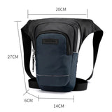 Reflective Nylon Drop Leg Bags Thigh Hip Bum Belt Bag Waist Fanny Pack