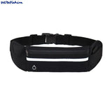 Reflective Running Waist Bag Waterproof Sports Gym Mobile Phone Bag Men Women