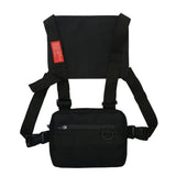 Reflective Streetwear Tactical Vest Chest Bags Hip Hop Crossbody Techwear Pack
