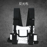 Reflective Vest Chest Rig Kanye West Waist Pack Chest Bag