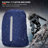 Reflective Waterproof Backpack Rain Cover Outdoor Sport Night Cycling Safety