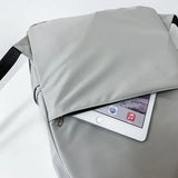 Reflective Stripes Backpack Unisex Waterproof Oxford Backpack