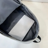 Reflective Stripes Backpack Unisex Waterproof Oxford Backpack