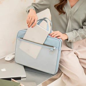 Large-capacity Girl Briefcase for Document Organization
