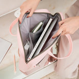 Large-capacity Girl Briefcase for Document Organization