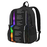 Reiki Chakra Backpacks Men's Women's Back Bag Child