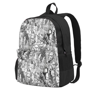 Manga Panels Backpacks Men Women Kids Recycled Child Backpacks