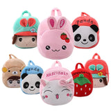 Plush Lightweight Book Bag Double Shoulder Bag