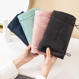 Waterproof Makeup Brush Organizer Travel Fold Cosmetic Bag
