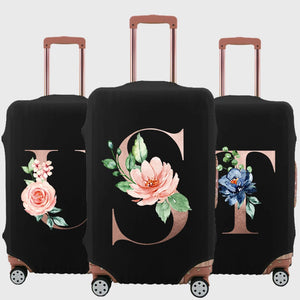 Letter Print Luggage Cover for 18-32 Inch Suitcase