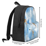 Angel Cloud Pattern Backpacks Men's and Women's Recycled School Bag